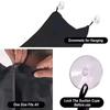Men's Beard Shaving Apron with Suction Cups Cleaning Bib Hairdressers Shavers Perfect Gift Grooming Hairdressing Removal Tools