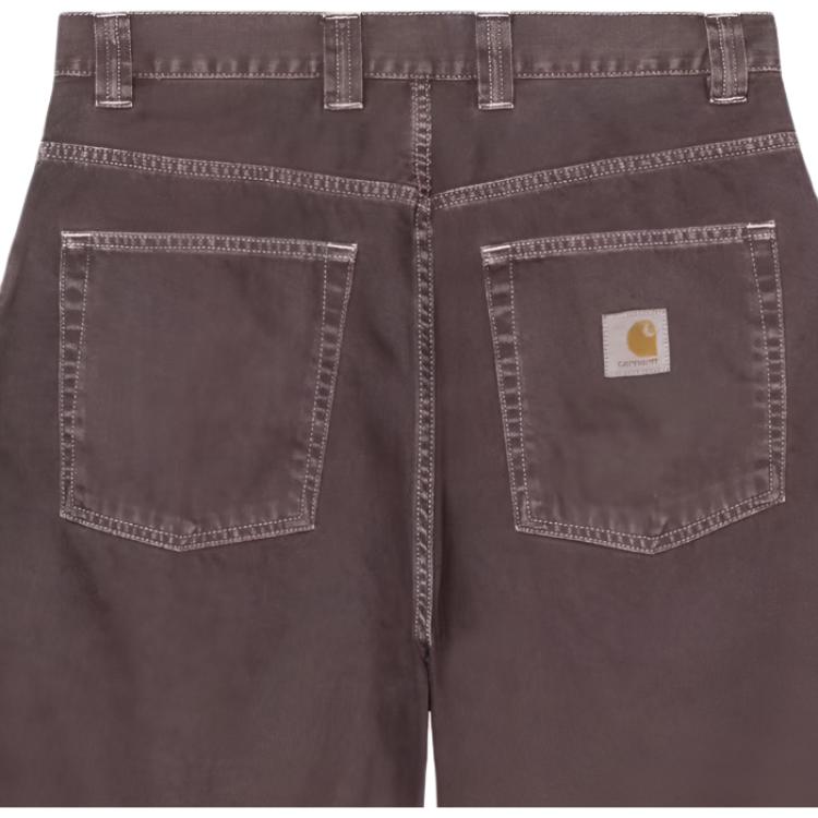 Carhartt WIP SS26 Шорты Брэндон Потертые Свободные Удобные Простые Плотный Деним Мужские шорты I036504-3IS-4J