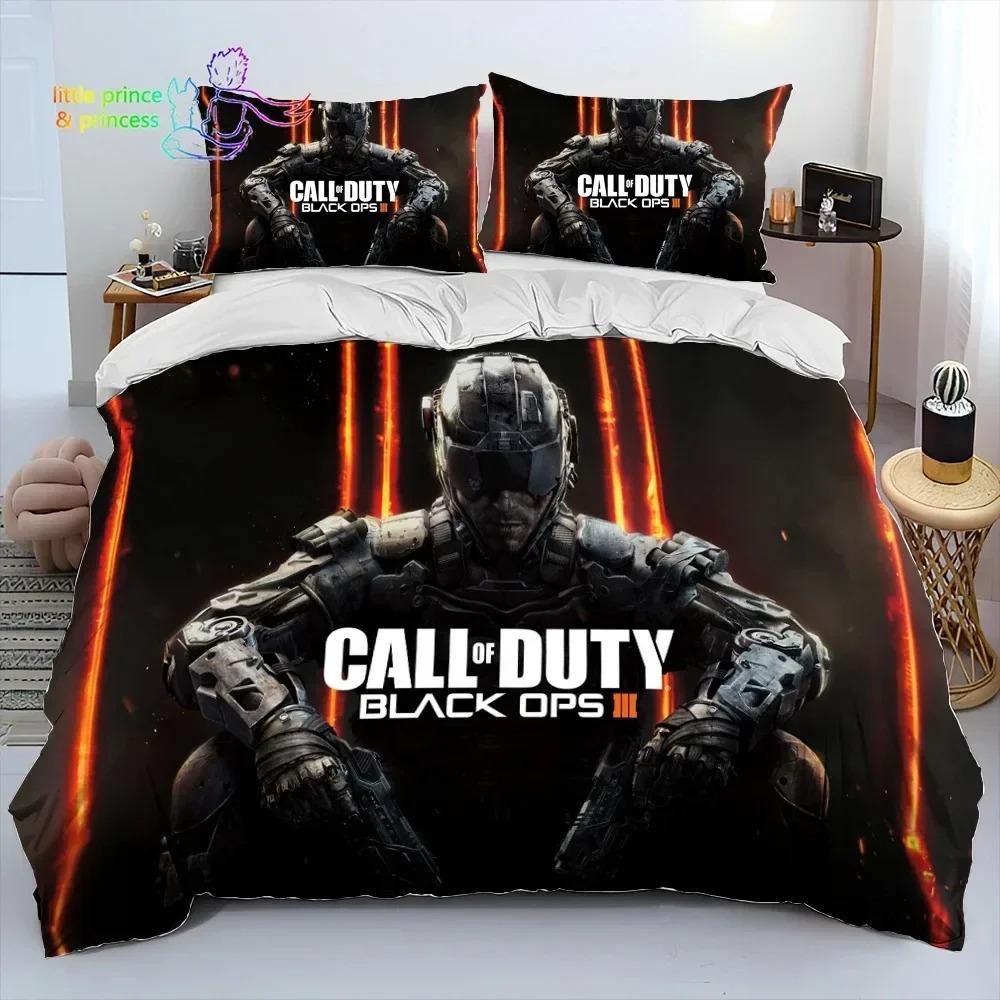 Game Call of Duty Gamer Comforter Постельное белье Single Twin Full Queen King Size Постельное белье для взрослых и детей Подарочный подарок