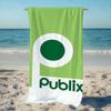 P-publix logo luxury P-paper Towel Large Quick-Drying Microfiber soft Beach Towel for Travel Fitness Sauna Bathing Camping