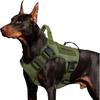 Adjustable No Pull Tactical Dog Harness with Handle Reflective Military Vest for Large Dogs Labrador