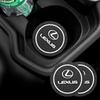 2026 Hot Interior Stickers 2Pcs Car Silicone Coaster Pad Non-Slip Water Cup Holder For Lexus RX300 IS200 IS250 ES350 Ct200h UX25