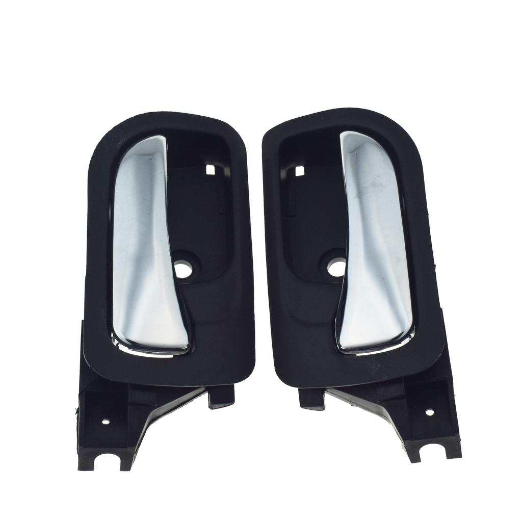 1/2/4 pcs For Honda Accord 2.4L 3.0L 2003-2007 Chrome ide Interior Door Handle Front Rear Left Driver / Right Passenger