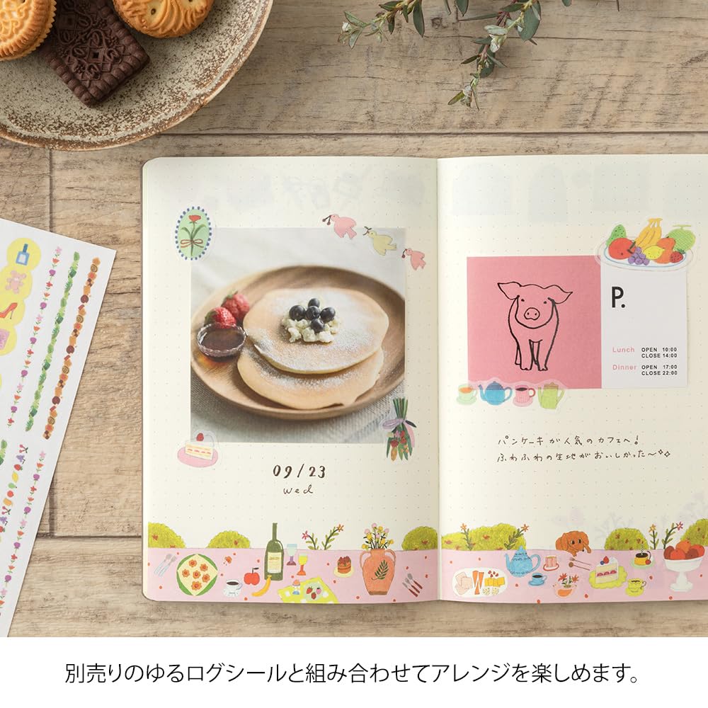 Midori Notebook Yurulog My Life Pattern B6 15355006