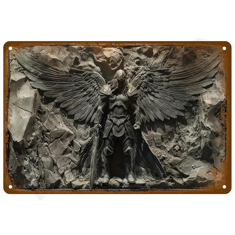 Ретро Тарелки Жестяная Вывеска Постер Пещера Мужчины Металлическая Вывеска Комната Винтажная Металлическая Тарелка Домашнее Украшение Предметы Роскошного Настенного Декора Художественная Фреска Бар