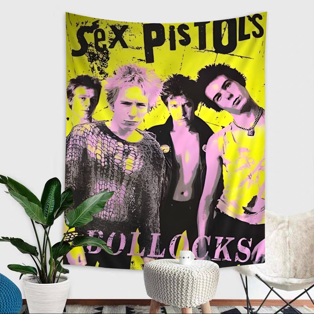 SSex PPistols Rock Band Wall Tapestry Bohemian Wall Tapestries Mandala Wall Hanging Home Decor