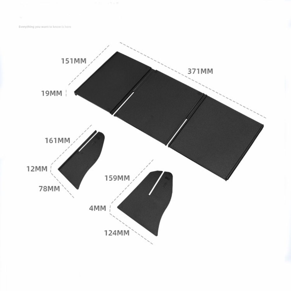 Non-Slip Glove Box Organizer Car Organization for 2024 2025 2026 Hyundai Santa Fe Vehicle Interior