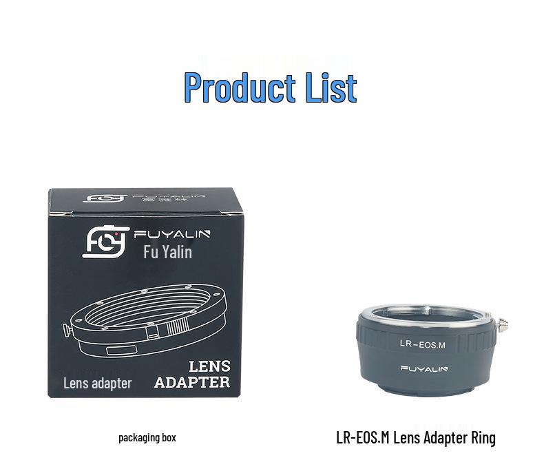 Адаптер объектива LR-EOSM для объективов Leica LR на Canon EOSM (M10, M5, M3)