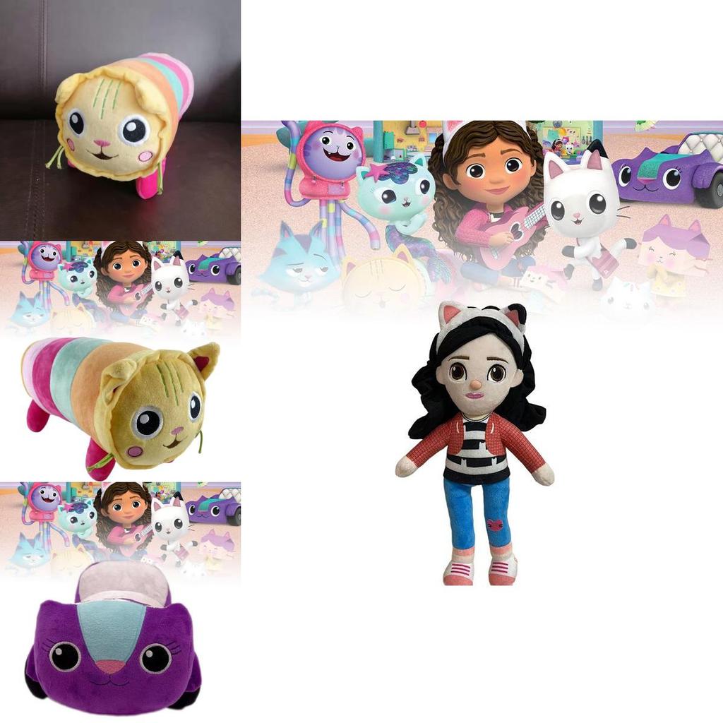 Cute And Comfortable Gabby's Dollhouse Plush Toy Perfect For Kids' Bedrooms