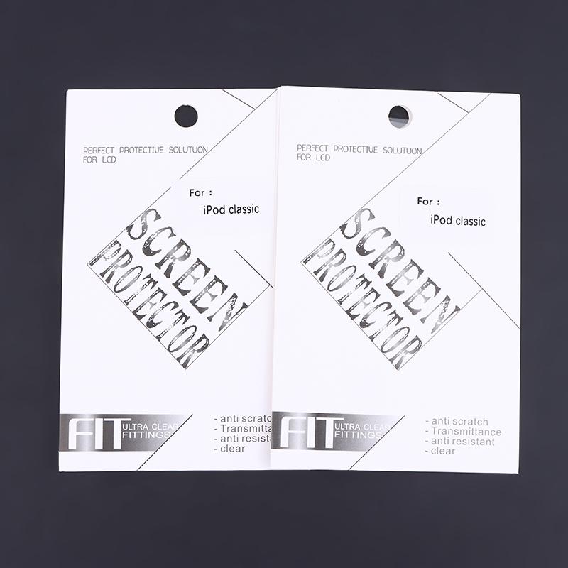 [DG] Прозрачная защитная пленка для IPod Classic 6-го 7-го 80 ГБ 120 ГБ 160 ГБ Защитная пленка(Экран + Проигрыватель + Пленка на заднюю крышку)