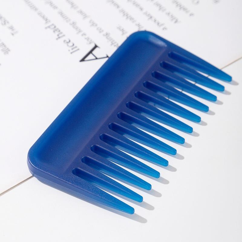 Plastic Wide Teeth Hair Combs Anti-static Massage Hair Brush Hairdressing Colorful Hairdress Salon Styling Traveling Accessories