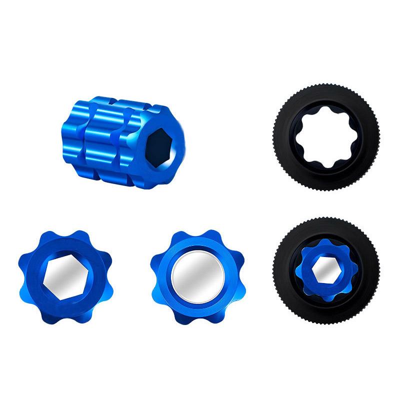 Ключ из алюминиевого сплава, инструмент для установки велосипедной рукоятки, для разборки регулировочной крышки шатунного рычага инструмента для ремонта велосипеда