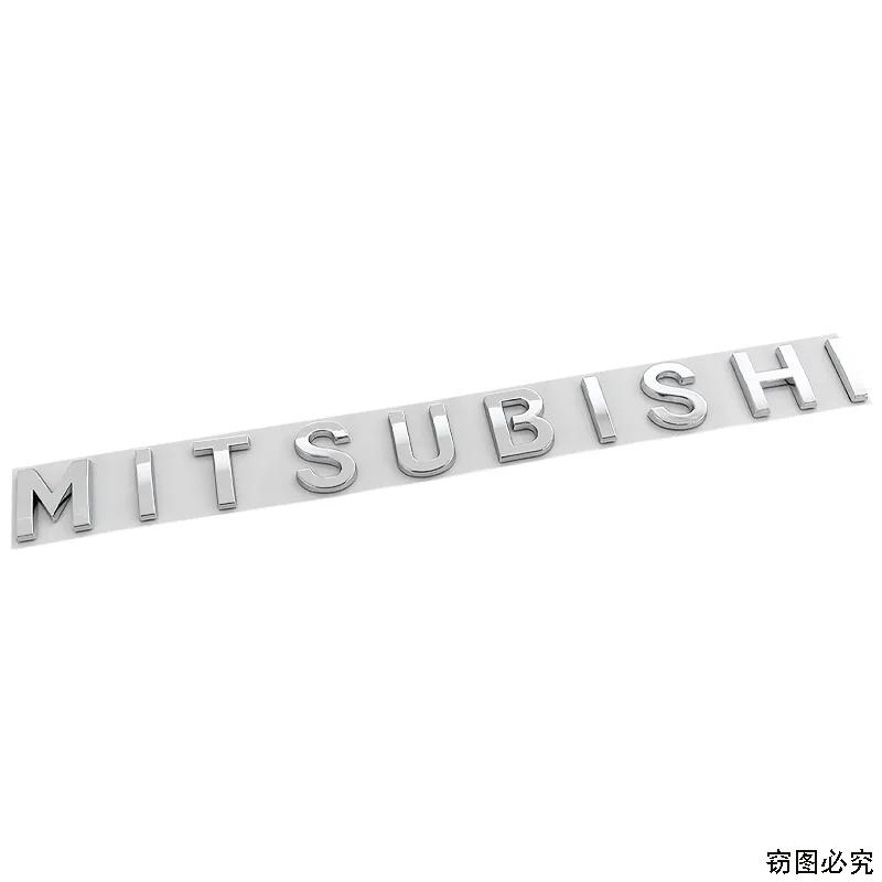 36CM ABS Car Front Rear Trunk Emblem for Mitsubishi Lancer Pajero ASX Outlander Eclipse Cross Galant Mirage L200 Colt Stickers