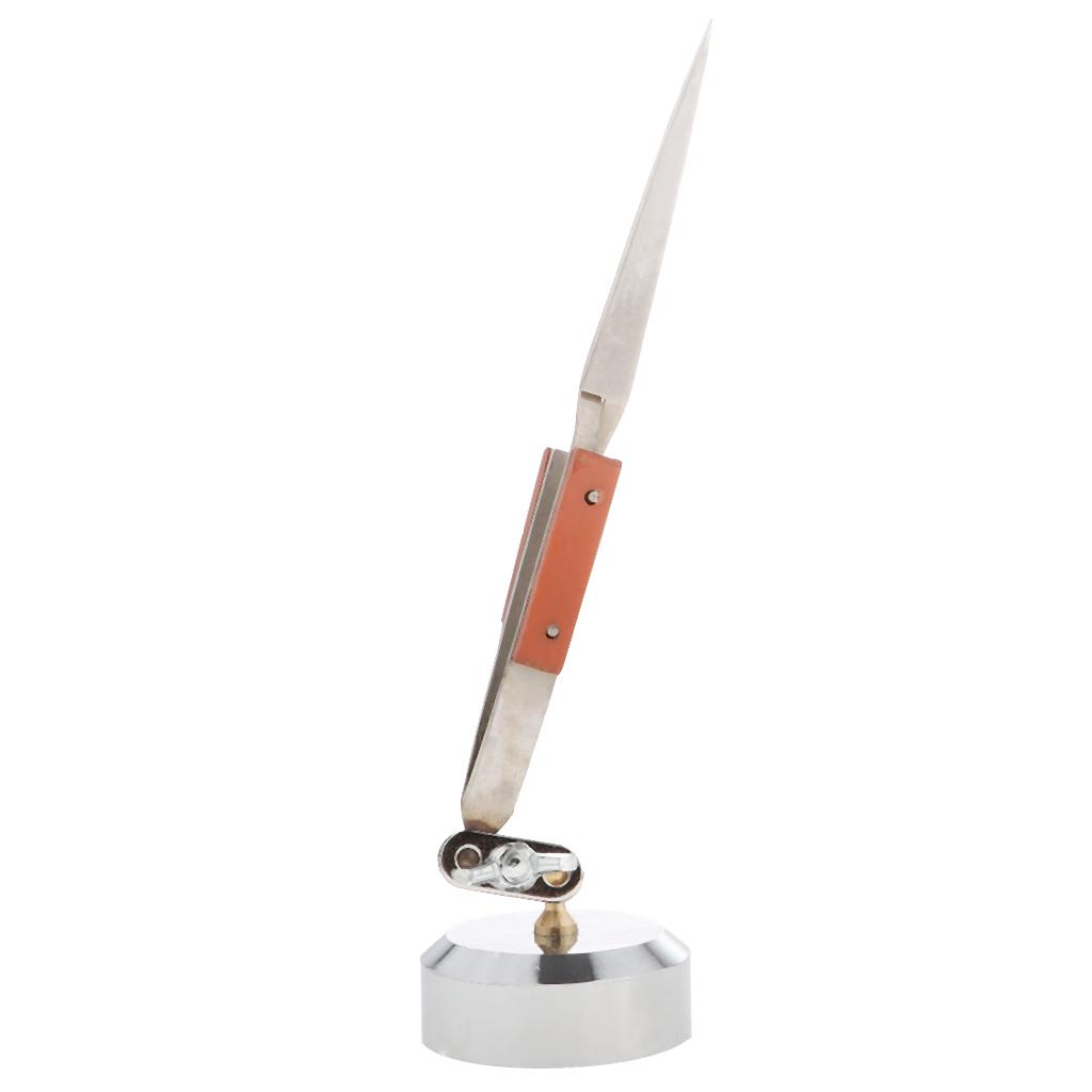 Third Hand Soldering Tool with Pointed Tweezer Stainless Steel for Jewelry