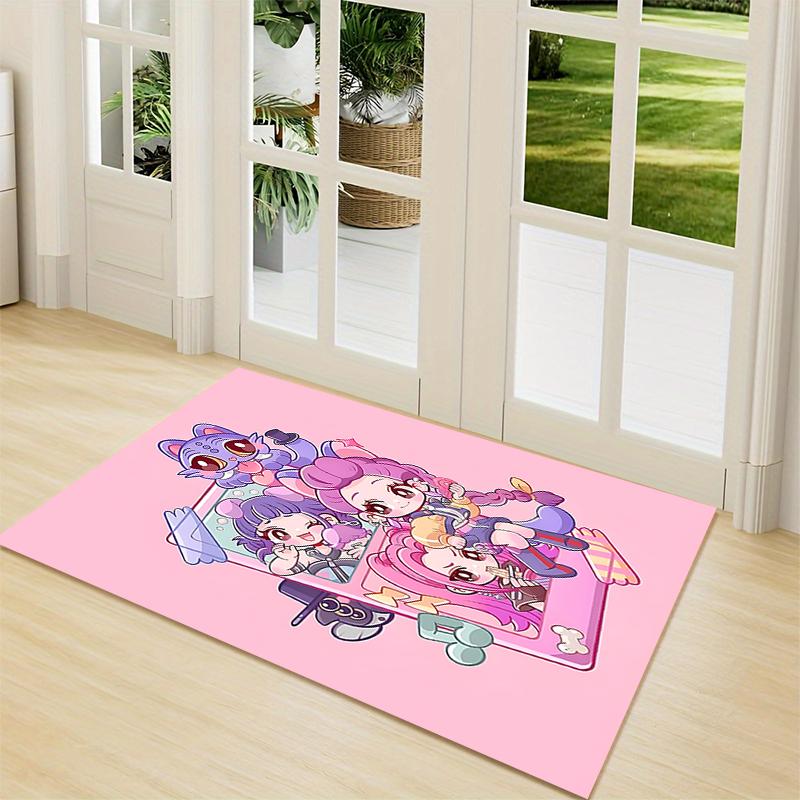 1Pc Cat Friends Phone Carpet Rug Customizable Soft Washable Antislip Home Living Room Sofa Mats Personalized Rug 0917192