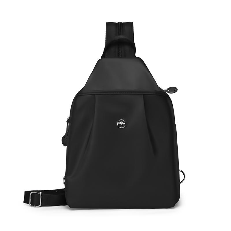 Compact Backpack with Adjustable Straps and Front Zipper Pocket