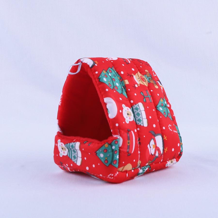 Попугай Теплый Гамак: Хлопковое гнездо из тигровой шкуры для мелких домашних животных, таких как хомяки, ежи, белки и морские свинки