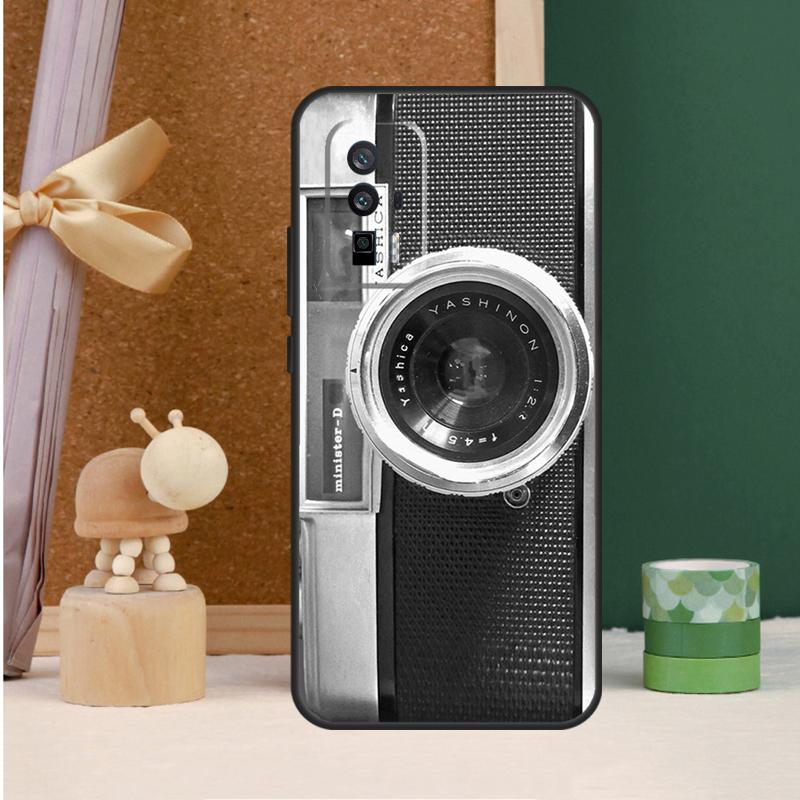 Чехол-винтажная камера для POCO X6 Pro M6 X3 X5 F3 F5 M5s Для Xiaomi 13T 12T 11T 14 Pro 12 13 Lite