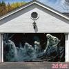 1pc [Ghostly Charm] Halloween Ghost House Decoration in Dead Wood Ruins Banner | Durable and Multi functional