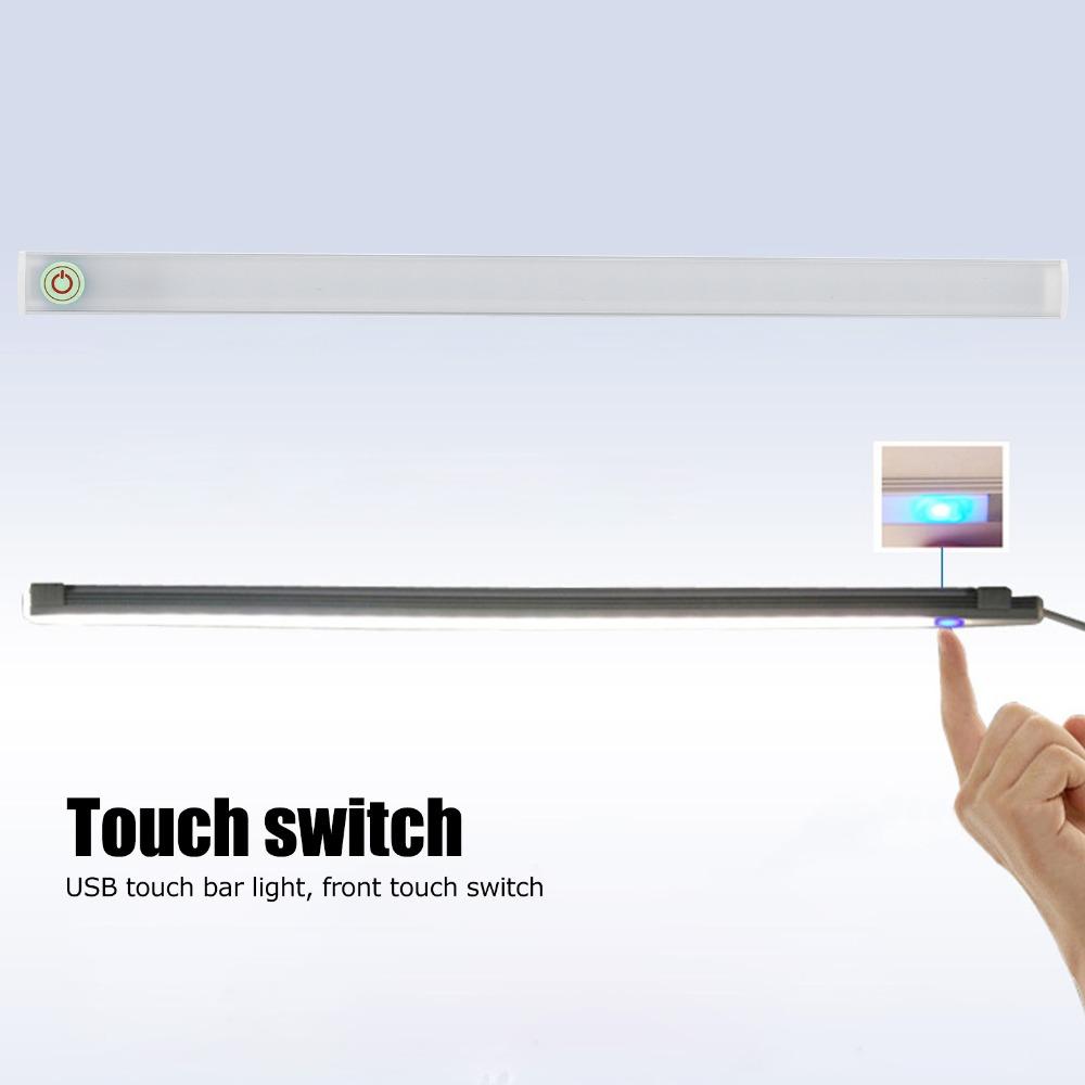 6W LED Cabinet Light Bar Ultra-thin LED Light Strip Eye Protection Under Cabinet Lighting  Wardrobe