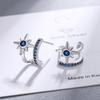 Blue Lady Personality Ear Clip Ear Jewelry Женская мода Элегантные вечерние серьги Подарки для подруг