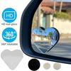 2 шт. Зеркало мертвой зоны в форме сердца Автомобильное безрамное боковое зеркало Зеркало мертвой зоны Наклеиваемое Автомобильное выпуклое зеркало заднего вида Вспомогательный набор Автомобильный аксессуар