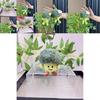 Adorable Plush Vegetable And Fruit Character Keychain With Soft Short Fur Design