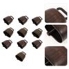 10 Pcs Decorations Metal Cow Bell The Ringer Farm Loud Bronze Iron Cattle Bells