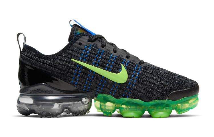 Nike Air VaporMax Flyknit 3 'Черный Призрачный Зеленый' Gs DD9718-001