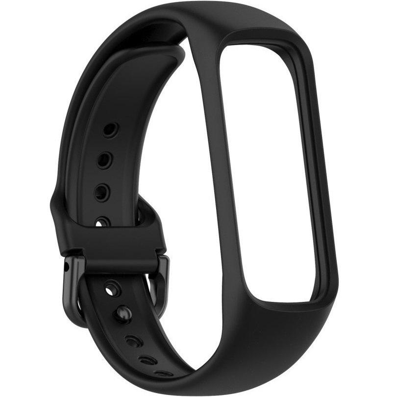Silicone Strap for Samsung Galaxy Fit 2 SM-R220, Black
