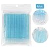 100 Pcs Disposable Crystal Microbrush Individual Lash Removing Swab Micro Brush For Women Eyelash Extension Makeup Brush Tools