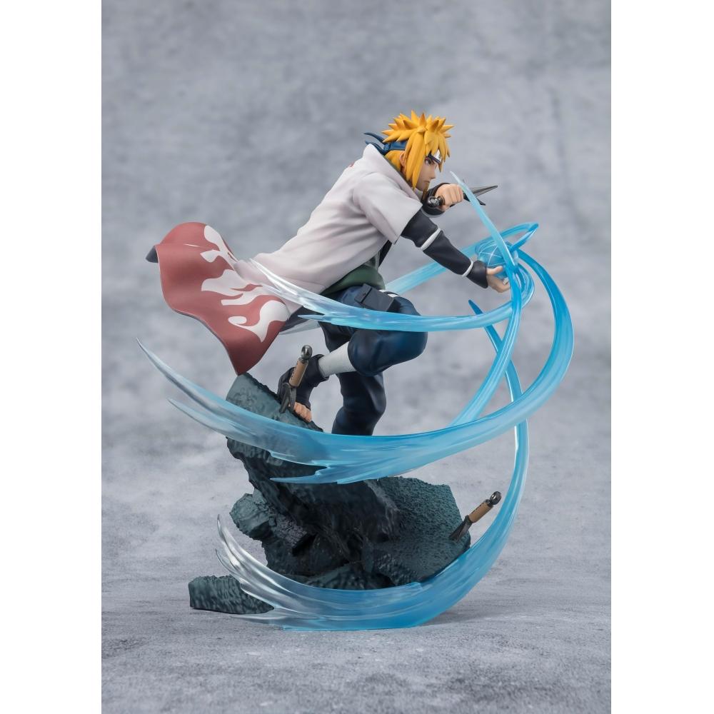 Figuarts ZERO [Super Fierce Battle] NARUTO Shippuden Minato Namikaze - Rasengan - Приблизительно. 200 мм ПВХ и АБС окрашенная полная фигура