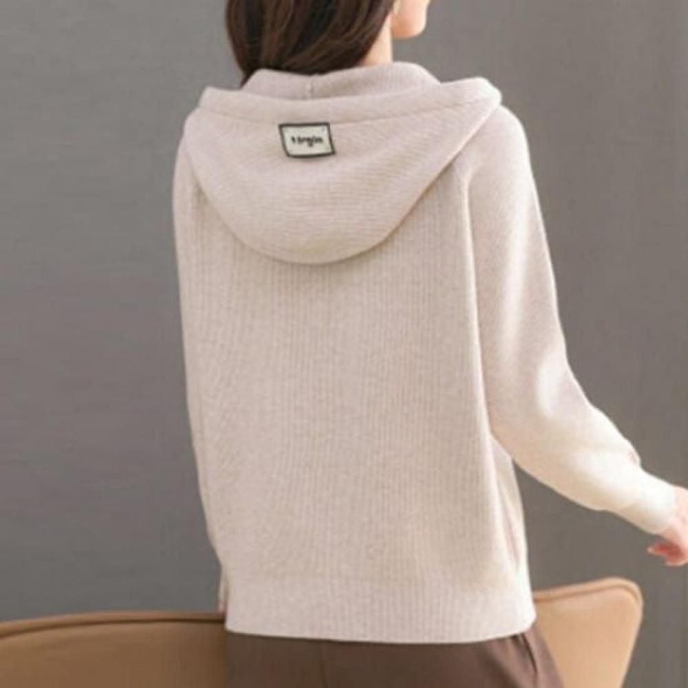 Navava Long Sleeve Hoodie KniT T shirT Nk3210
