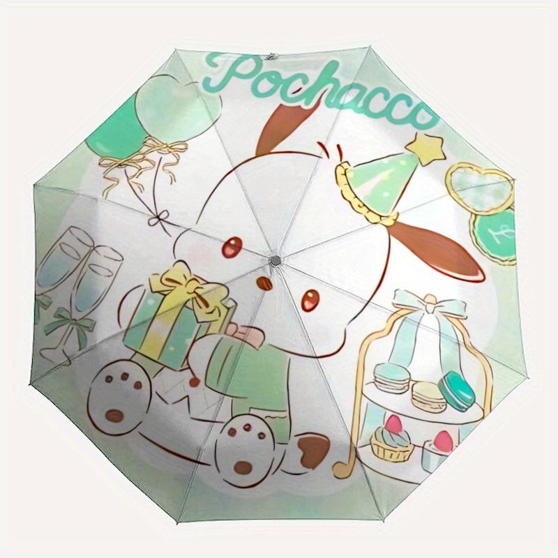 1pc Pochacco Auto Umbrella 8-Bone Design Compact Gear for Outdoor Travel, Perfect Gift for Friends or Family y280828180