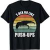 T-Rex No Like Push-Ups Funny Gym Workout Cross Train Fitness T-Shirt