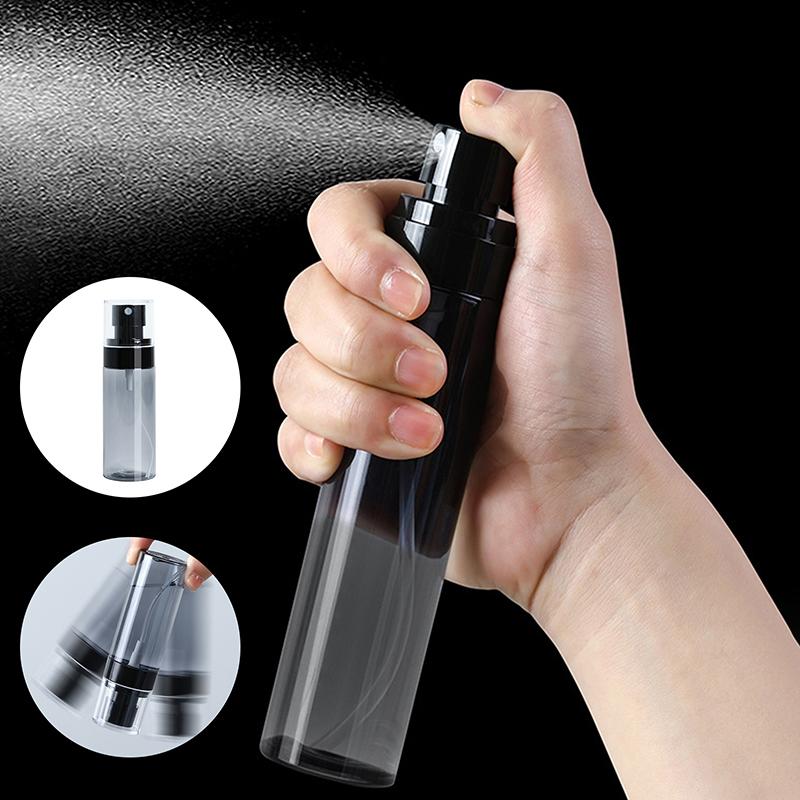 Портативные многоразовые флаконы прозрачный пластиковый распылитель для духов мини-пустой распылитель-пресс флакон для подпитки дорожные аксессуары