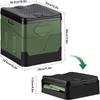 Портативный складной туалет для кемпинга на открытом воздухе, горшок для взрослых, детский чехол, многоразовый туалет для пикника, путешествий в машине