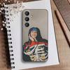 Чехол для телефона S-Singer B-Billie Eilish для Samsung Galaxy A73,21,22,32,71,53,52,51,80,5G Мягкий черный чехол