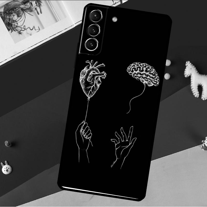 Медицинский Человеческие Органы Мозг Чехол Для Samsung Galaxy S26 S25 S24 S21 S22 S23 Ultra S10 Plus S20 FE S25 FE Чехол Для Телефона