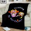 Одеяло Happy Foxy Boxy и Rocky Lankybox, мягкое одеяло для дома, спальни, кровати, дивана, пикника, путешествия, офиса, одеяло, детское одеяло