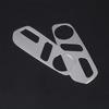 Interior Car Accessories For Rivian R1S R1T -2026 Aluminium Alloy Silver Car Front Seat Adjustment Panel Cover Trim