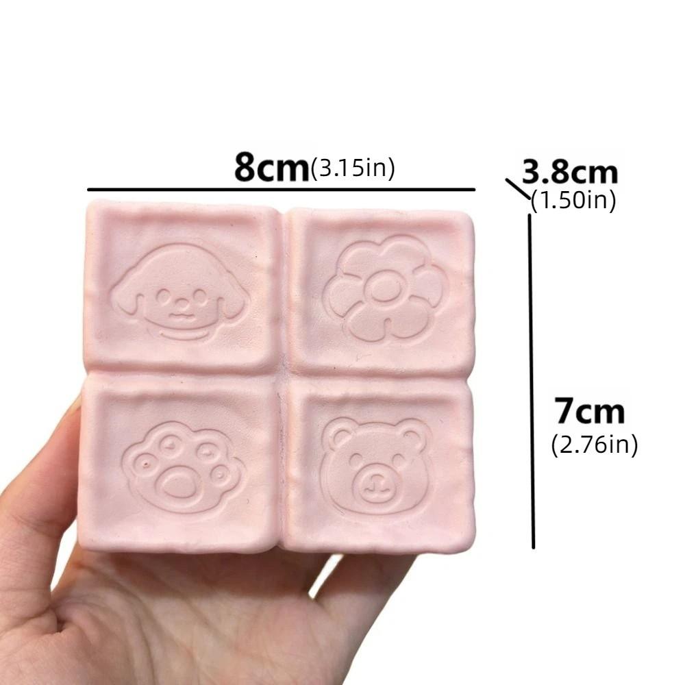 Relax Gift Cube Cake Bread Squeeze Toy Sensory Slow Rebound Squeeze Toy Kids Toy