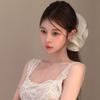 Ribbon Big Flower Hair Claw Clip Chiffon Hair Barrettes New Banana Hair Clips  Headwear