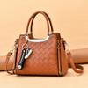 Embroidery Messenger Bags Women Leather Handbags Bags  Ladies  HandBag