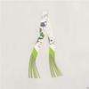 New Korean version of tassel small scarf female imitation silk twill silk silk scarf long silk scarf fashionable versatile streamer headscarf