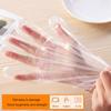 Plastic Clear Disposable Glove Garden Restaurant Home Food Tool 50Pc/100Pc/150Pc