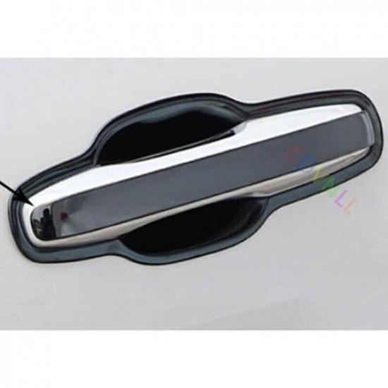 Fit For Volvo XC60 2018-2022Black Steel Exterior Outside Door Handle Cover Trim