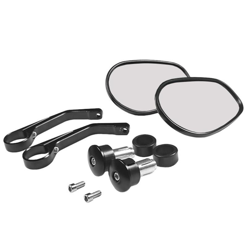 Регулируемые Аксессуары Мотокросс Зеркала Заднего Вида Велосипед Отражатели Усилитель Обзора Безопасный для Мотоциклов Скутеров Мопедов Руля