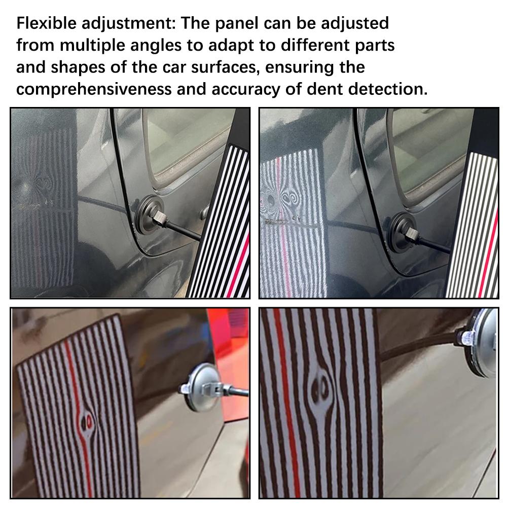 Беспокрасочное удаление вмятин Проволочная доска Инструменты для удаления вмятин на автомобиле Автоаксессуары Отражатели Лампа Ремонт Светодиодная Лайтборд Инструменты Авто