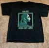 2026 Men Vintage Green Portrait Frame Graphic T Shirt Retro Washed Short Sleeve Casual Tee